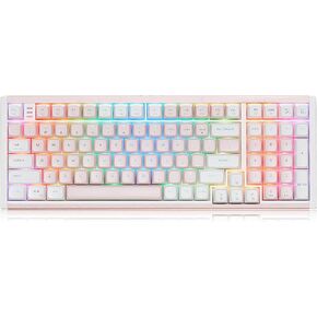 Hexgears I4 USB-C لوحة مفاتيح ألعاب الألومنيوم ، لوحة مفاتيح ميكانيكية مع لوحة أرقام ، مفتاح Kailh الأحمر ، الإضاءة الخلفية RGB ، مفاتيح PBT ، قابلة للتبديل الساخن لنظام التشغيل Windows/Mac OS in Kuwait