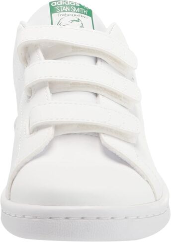 adidas Stan Smith (End Plastic Waste) Sneaker, White/White/Green, 3 US Unisex Little Kid in Saudi Arabia
