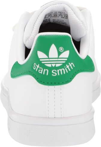 adidas Stan Smith (End Plastic Waste) Sneaker, White/White/Green, 3 US Unisex Little Kid in Saudi Arabia