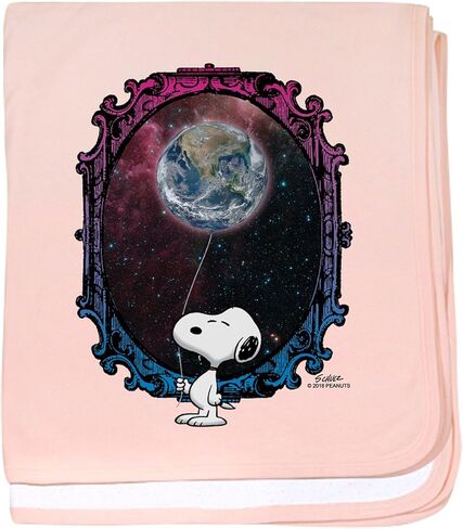 CafePress Space Snoopy Baby Blanket, Super Soft Newborn Swaddle in Saudi Arabia