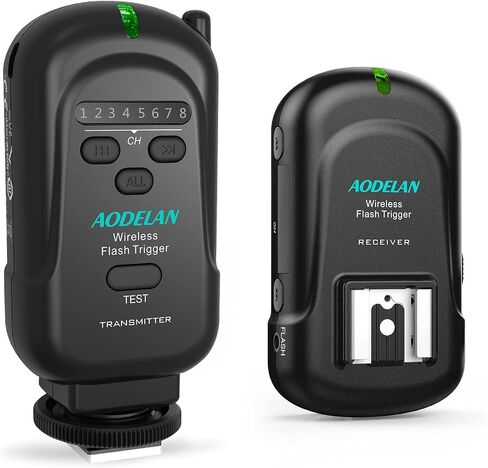 Wireless Flash Trigger Receiver 2.4 GHz for Canon, for Nikon, for Panasonic, for Olympus, for Fuji, for Pentax, for Samsung,for Sony(Except Sony Flashes) in Saudi Arabia