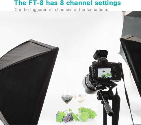 Wireless Flash Trigger Receiver 2.4 GHz for Canon, for Nikon, for Panasonic, for Olympus, for Fuji, for Pentax, for Samsung,for Sony(Except Sony Flashes) in Saudi Arabia