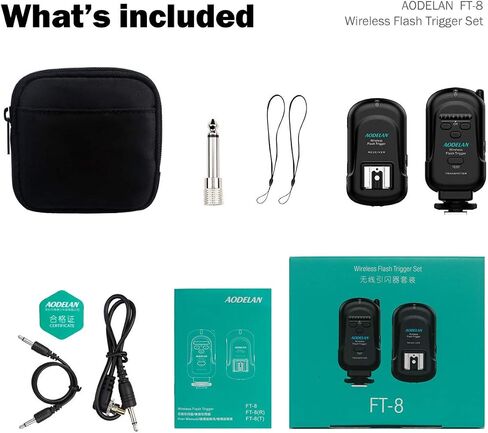 Wireless Flash Trigger Receiver 2.4 GHz for Canon, for Nikon, for Panasonic, for Olympus, for Fuji, for Pentax, for Samsung,for Sony(Except Sony Flashes) in Saudi Arabia