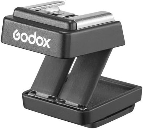 Godox FS-R Hot Shoe Riser Hot Shoe Extender لـ iM20 iM30 iM22 iA32 فلاش الكاميرا الصغيرة، يرفع ارتفاع الفلاش لتقليل ظل العدسة، قابل للطي، متوافق مع ومضات Godox أقل من 300 جرام (بدون TTL) in Saudi Arabia
