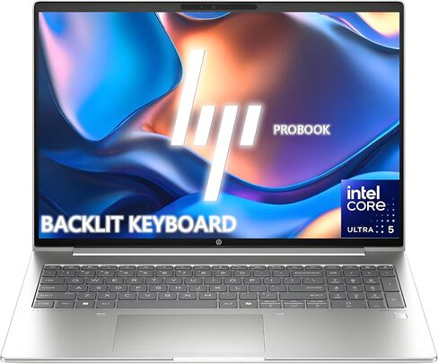 HP Probook 460 G11 16 "Wuxga Laptop ، Intel Core Ultra 5 125U 12-Core Processor ، 32GB RAM ، 1TB PCIE SSD ، لوحة مفاتيح الإضاءة الخلفية ، قارئ بصمات الأصابع ، منفذ Ethernet ، منفذ HDMI ، Windows 11 Pro in Saudi Arabia