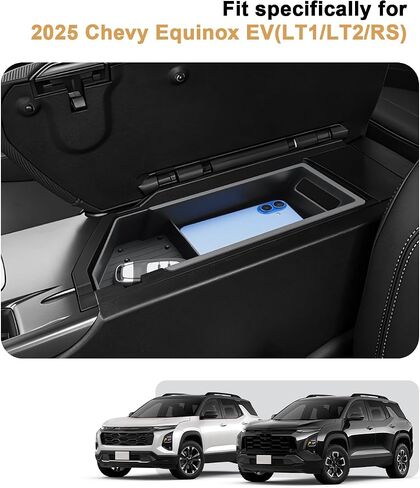 2025 منظم وحدة التحكم في مركز الاعتدال - لعام 2025 منظم وحدة التحكم في مركز Chevy Expenox Double Layer - مربع تخزين وحدة التحكم في مركز مزدوج الطبقة لعام 2025 (LT/Active/Rs) in Kuwait