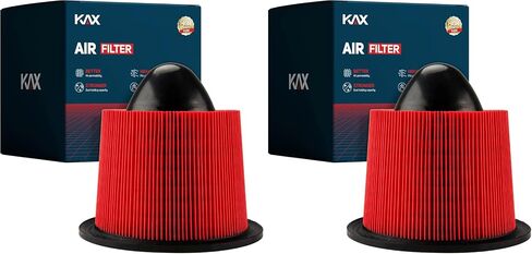 Kax Premium Engine Filter ، GAF052 (CA8039) استبدال F-150 ، F-250 ، F-350 Super Duty ، الرحلة ، الحملة ، Navigator ، موستانج ، 200 ٪ LIFE in Kuwait