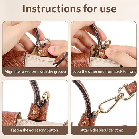 Bag Shoulder Strap, Adjustable Purse Strap Crossbody Replacement for Mini Longchamp Le Pliage in Kuwait