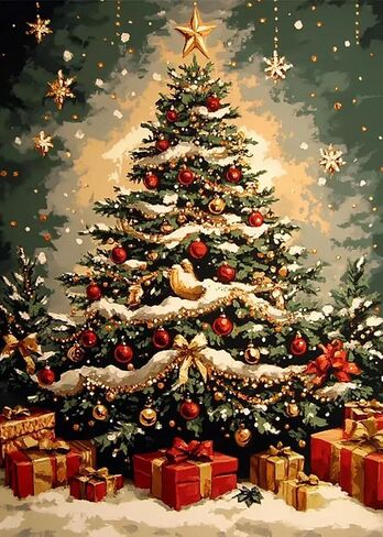 Pumpkin Leaf Tree Diamond Art Kits for Adults, 5D Autumn Diamond Painting Kits for Adults Beginners, DIY Full Round Drill Diamond Dot Painting Gem Art Kits for Adult, Home Wall Decor 13.8x13.8 Inch in Kuwait