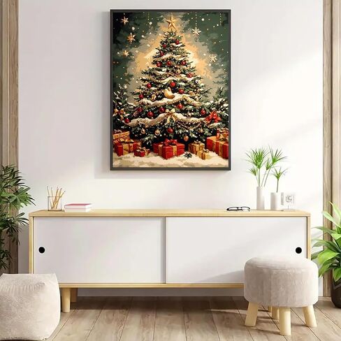 Pumpkin Leaf Tree Diamond Art Kits for Adults, 5D Autumn Diamond Painting Kits for Adults Beginners, DIY Full Round Drill Diamond Dot Painting Gem Art Kits for Adult, Home Wall Decor 13.8x13.8 Inch in Kuwait