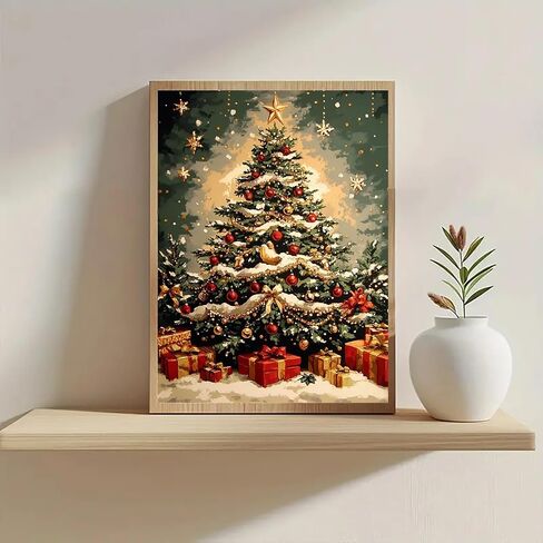 Pumpkin Leaf Tree Diamond Art Kits for Adults, 5D Autumn Diamond Painting Kits for Adults Beginners, DIY Full Round Drill Diamond Dot Painting Gem Art Kits for Adult, Home Wall Decor 13.8x13.8 Inch in Kuwait