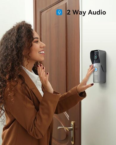 نظام الاتصال الداخلي للفيديو TMEZON ، نظام هاتف باب الباب ، 7 بوصات ، و WIFI ، ودعم مجموعات الكاميرا عالية الدعم ، والمراقبة ، والاتصال الداخلي المزدوج لشقة مكتب Villa Home Office in Kuwait