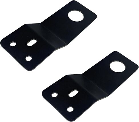 Heavy Duty L-Bracket 3/4 "Hole Shicay Steel Mobile Housets for UHF VHF Coax NMO HOTENNA-إنهاء أسود مقاوم للصدأ لراديو لحم الخنزير الشاحنة للسيارة in Kuwait