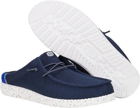 HEYDUDE Wally Slip Varsity Red/Grey Size 11, Men’s Shoes, Slip-on Mules, Comfortable & Light-Weight in Kuwait