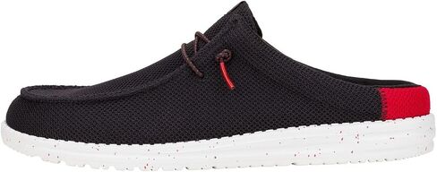 HEYDUDE Wally Slip Varsity Red/Grey Size 11, Men’s Shoes, Slip-on Mules, Comfortable & Light-Weight in Kuwait