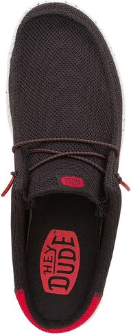 HEYDUDE Wally Slip Varsity Red/Grey Size 11, Men’s Shoes, Slip-on Mules, Comfortable & Light-Weight in Kuwait