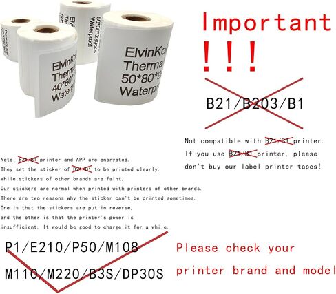 8Rolls M110 Thermal Labels for M221/M220/M120/M200 Label Papers 1.57"x2.36"(40x60mm),130 Labels/Roll Waterproof Sticker P50 Label Maker 40 * 60 in Saudi Arabia