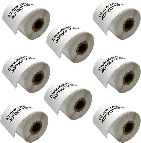 8Rolls M110 Thermal Labels for M221/M220/M120/M200 Label Papers 1.57"x2.36"(40x60mm),130 Labels/Roll Waterproof Sticker P50 Label Maker 40 * 60 in Saudi Arabia