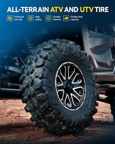 Philtop ATV/UTV Tyre ، 20x10-10 Tyre 4 Ply ، 2x ATV Tyr in Saudi Arabia
