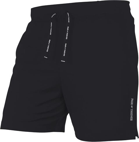 Pair of Thieves Men's Off Duty Tapered Super Soft Lounge Shorts- Cotton Blend Joggers in Kuwait