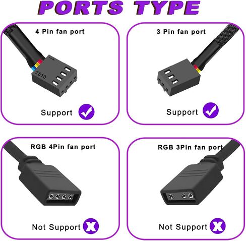 2pcs 15 دبوس SATA إلى 4 PC مروحة محول طاقة محول الكابل in Kuwait