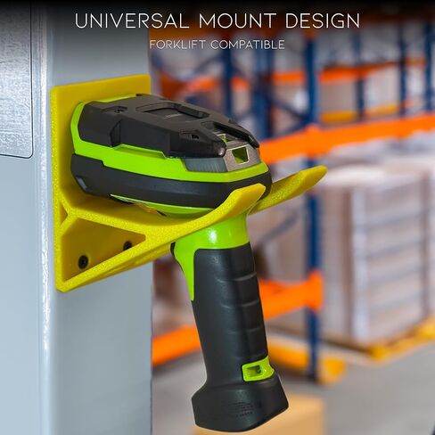Forklift and Cart Holster for Barcode Scanners, Universal Holder for Zebra, Honeywell, Datalogic, Symbol (LS3408, DS3608, LI3608, LS2208, 1980i, etc.) | Warehouse and Factory Use (Barcode Scanner) in Saudi Arabia