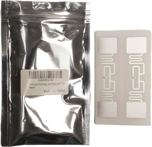 50 قطعة Fongwah UHF Tag Alien H3 9662 860-960MHz EPC C1G2 ISO 18000-6C متوافقة مع جرد الأصول وتتبع نافذة in Kuwait