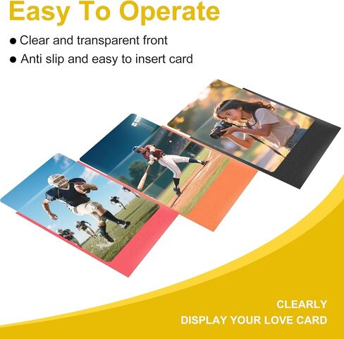 Premium Card Sleeves, 150 Sleeves 2.6''x3.6''(66x91mm) Compatible with Standard Sized Trading Card, Fit for MTG PTCG Game Card, Baseball Card, Sport Card (Pink) in Saudi Arabia