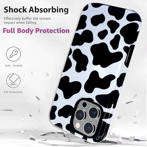 J.west Compatible with iPhone 16 Pro Max Case6.9 inch with 2 Pack Tempered Glass Screen Protectors Cute Animal Leopard Hybrid Cover for Girls Women Aesthetic Protective Phone Cases Cheetah in Saudi Arabia