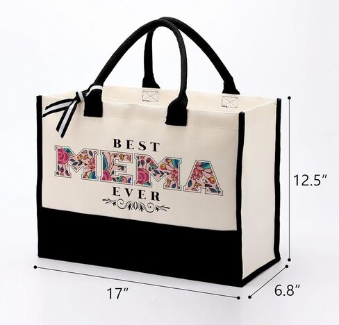 Nonna Gift for Mother's Day, Canvas Tote Bag for Gifting, Nonna Cotton Canvas Tote Bag, Shoulder Beach Bag, Novelty Present for Nonna, Nonna Canvas Bag Gift, The Greatest Nonna In the World in Saudi Arabia