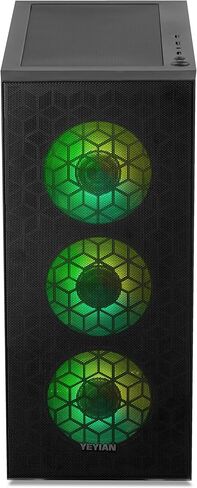 YEYIAN Tanto AI Gaming Desktop - AMD Ryzen 7 9700X 5.5 GHz | RTX 5070 12GB GDDR7 | 32GB DDR5 RGB 6000MHz | 2TB Gen4 NVMe SSD | B650 Wi-Fi | 750W 80+ Gold | Win 11 Home Pre Built Tower PC in Kuwait