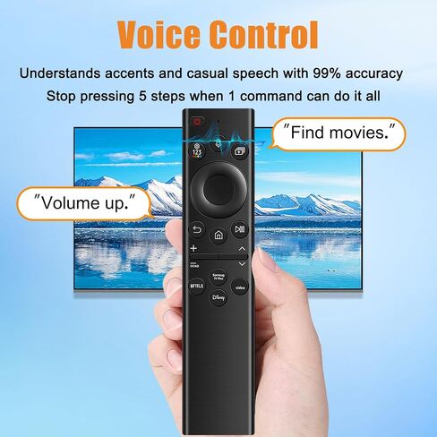 Replacement for Samsung TV Remote Control,Compatible with All Samsung Smart TV LED LCD HDTV 3D Frame Curved QLED TVs in Saudi Arabia