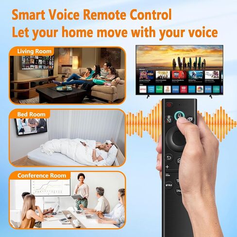 Replacement for Samsung TV Remote Control,Compatible with All Samsung Smart TV LED LCD HDTV 3D Frame Curved QLED TVs in Saudi Arabia