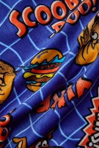 Scooby-Doo Mens All Over Print Pajama Pant with Adjustable, Elastic Waistband - Soft, Silky Sleepwear (S-XL) in Saudi Arabia