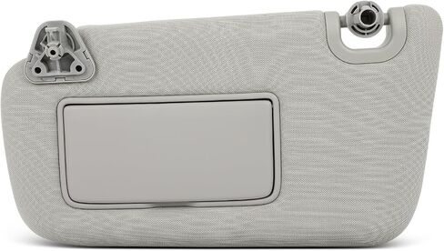 SCITOO Gray Left Driver Side Car Sun Visor Assembly Without Sunroof fit for 2013 2014 2015 2016 2017 2018 2019 for Nissan Sentra in Saudi Arabia