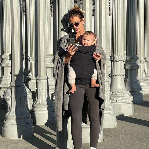 Bumpsuit Baby Carrier for Men Women Newborn to Toddler (7-45 lbs), Ergonomic Face-in & Face-Out Quilted Shell Baby Wearing Carrier with Pockets and Padded Cross Over Back Straps in Kuwait