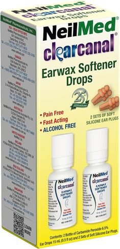 NeilMed ClearCanal Earwax Softener Drops 15mL in Kuwait