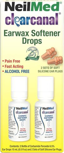 NeilMed ClearCanal Earwax Softener Drops 15mL in Kuwait