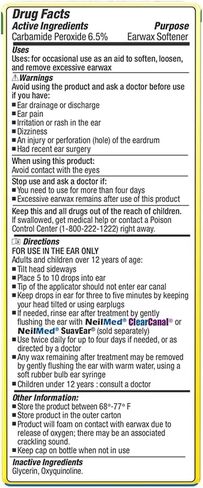 NeilMed ClearCanal Earwax Softener Drops 15mL in Kuwait