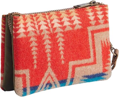Pendleton Three Pocket Keeper ، Harding Turquoise Wool ، 7.25W × 4.5H بوصة ، حزام معصم in Saudi Arabia