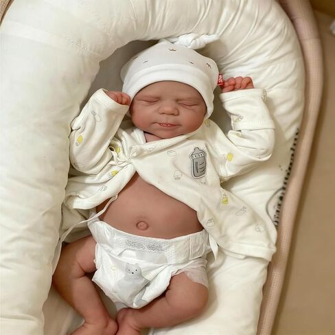 Anano Real Life Baby Dolls Silicone Full Body Boy 18Inch Realistic Reborn Baby Dolls Lifelike Babies Dolls That Look Real Looking Babies New Born Child Size Reborn Doll in Saudi Arabia