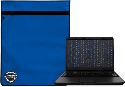 Executive Data Protection Laptop Faraday Case, 22 x 15 inches, Enhanced X2 Shielding (Laptop/Tablet) (Gunmetal Gray) in Saudi Arabia