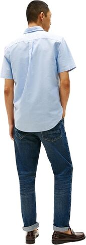 Tommy Hilfiger Short Sleeve Oxford Regular Fit, Men's Button Down Shirts in Saudi Arabia