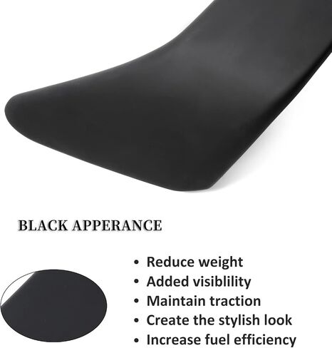 SCITOO Matte Black Rear Trunk Spoiler Wing with 3rd Brake Light Fits for 1998-2002 for Honda Accord ABS Rear Spoiler Wing in Saudi Arabia