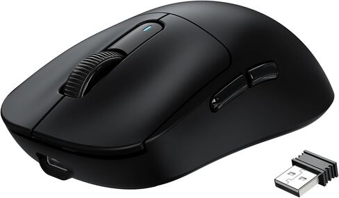 ATTACK SHARK X3 49g Ultra-Lightweight Wireless Gaming Mouse, White | Bluetooth 5.2/2.4G Wireless/Wired, PAW3395 Gaming Sensor, 26K DPI, 200h Battery Life, Programmable Buttons for PC/Mac/Win in Kuwait