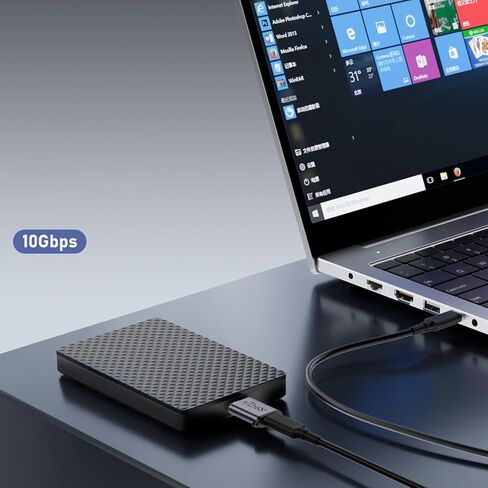 10 جيجابت في الثانية Micro B ذكر إلى USB-A adaptr adaptr ، USB 3.0 Micro B ، نقل البيانات لأعلى كابل محرك الأقراص الثابت in Kuwait