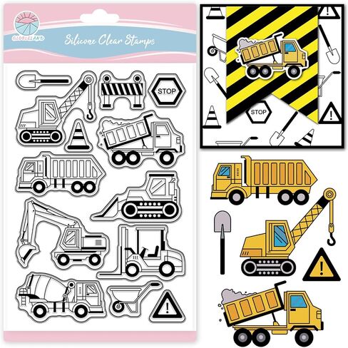 GLOBLELAND Trains Railway Clear Stamp for Scrapbooking Retro Tickets Silicone Stamps Train Inbound Transparent Stamp for Card Making DIY Embossing Journaling in Saudi Arabia