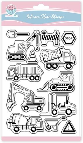 GLOBLELAND Trains Railway Clear Stamp for Scrapbooking Retro Tickets Silicone Stamps Train Inbound Transparent Stamp for Card Making DIY Embossing Journaling in Saudi Arabia