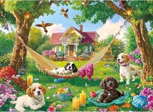 Puzzles for Adults 500 Pieces,Hawaiian Sunset Beach Puzzle for Adults,500 Pieces Tropical Ocean Sunrise Puzzles,Beach Chair Jigsaw Puzzle,Perfect for Game Night Giving Puzzle,20.5x15 in in Kuwait
