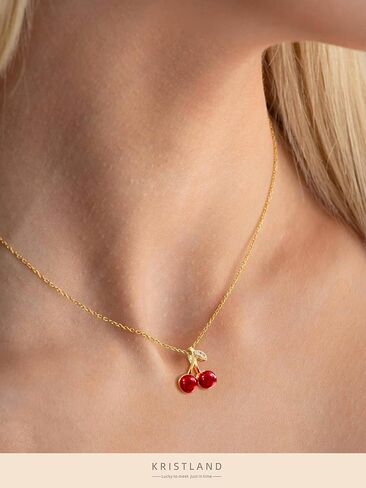 18K Gold Plated Cute Animal Whale Necklace with Blue Zirconia Ocean Necklace 16"+2" Chain Gift for Women Choker in Kuwait